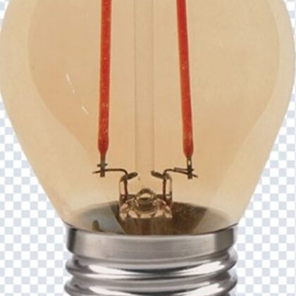 LAMP LED FILAM GLOBO G045 2W 2200K E27 BIV AVANT