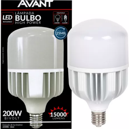 LAMP LED 200W 6500K 15000lm T160 E40 BIV AVANT