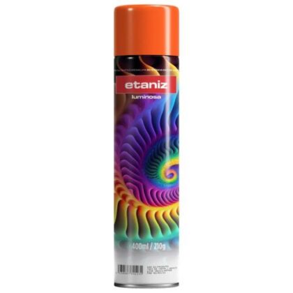 SPRAY ETANIZ LUMINOSA 400ml LARANJA