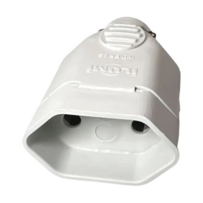 PINO FEMEA ILUMI 2P 10A BRANCO 1444PCT