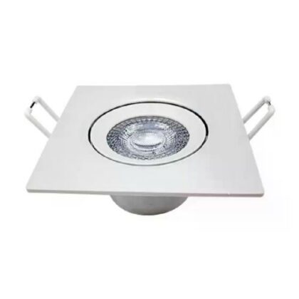 SPOT LED QUAD 05W 3000K DIREC BIV AVANT