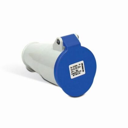 TOMADA ACOPLA NEWKON 2P+T 32A 200/250V 6H AZ N3256