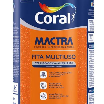 FITA ASFALTICA VEDBEM 20x10 0,5mm CORAL MACTRA