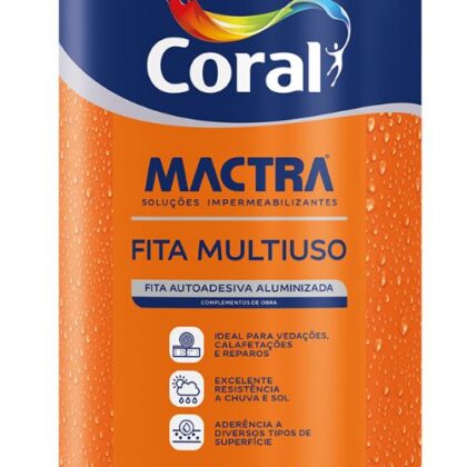FITA ASFALTICA MULTIUSO 30x10 CORAL MACTRA