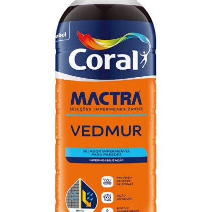 SELADOR IMPERMEAVEL VEDMUR 900ml CORAL MACTRA