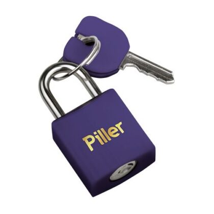 CADEADO PILLER COR ROXO ZAMAC 20mm