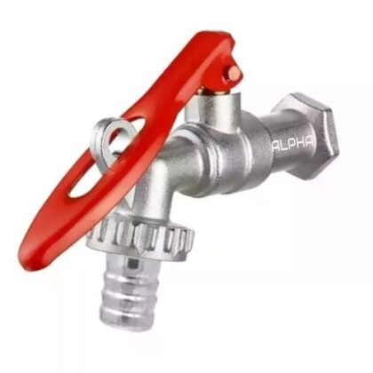 TORNEIRA JARDIM ESFERA MET CADEADO 1/2 x 3/4 TEJ002 ALPHA