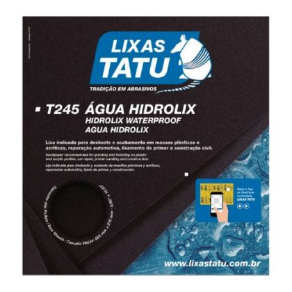 LIXA DAGUA 080 HIDROLIX TATU(50)