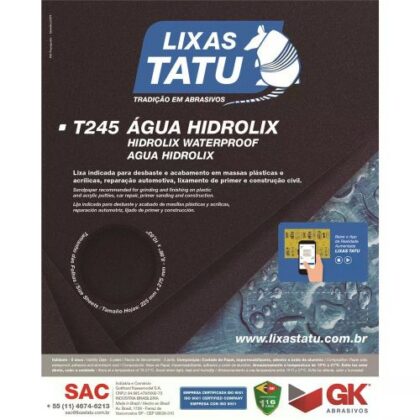 LIXA DAGUA 600 HIDROLIX TATU(50)