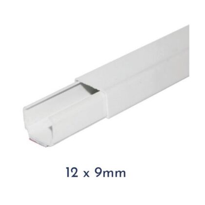 CANALETA SISTEMA CONDUTECK 12x09 C/ADESIV S/DIV CA1209A