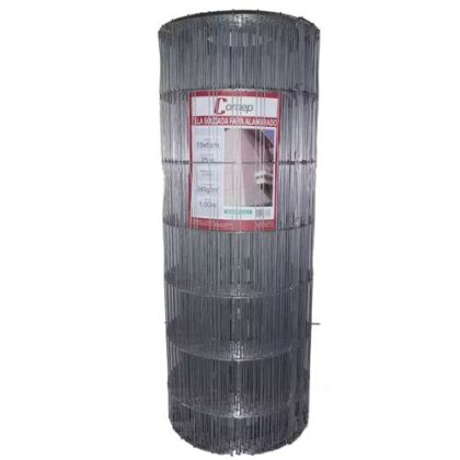 TELA GALV FOGO ALAMBRADO F1,9(50X100) 1,8x25m COMEP