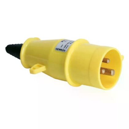 PLUG NEWKON 2P+T 16A 100/130V 4H AM N3074 STECK