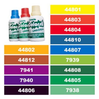CORANTE COLORSIL UNIV 34ml PRETO