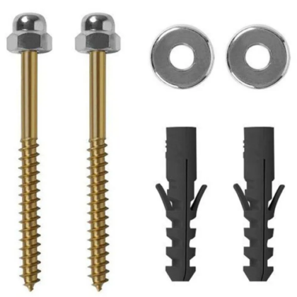 PARAFUSO FIX VASO B12x90mm LATONADO CA(2) LUPA