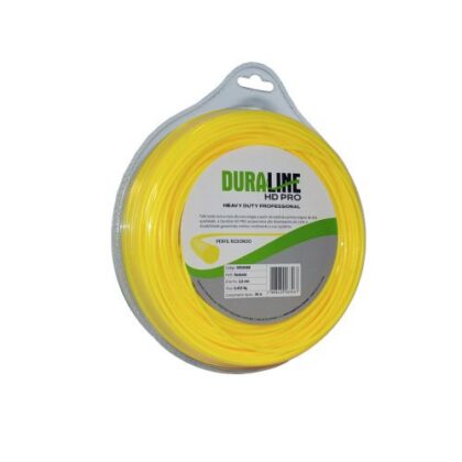 LINHA NYLON AP GRAMA 3,0mm x 0,453kg REDONDO AMARELO