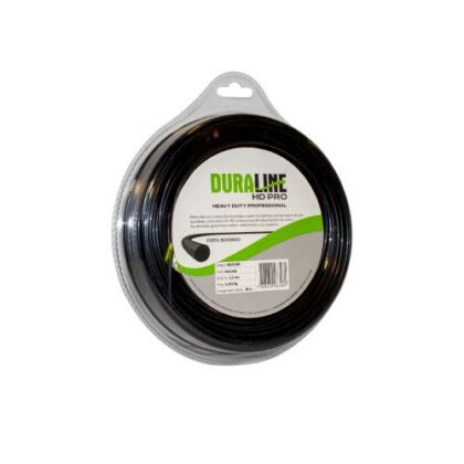 LINHA NYLON AP GRAMA 3,3mm x 0,453kg REDONDO PRETO