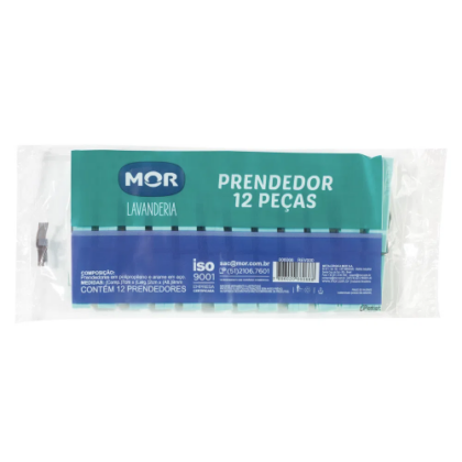 PRENDEDOR PLASTICO(12) MOR