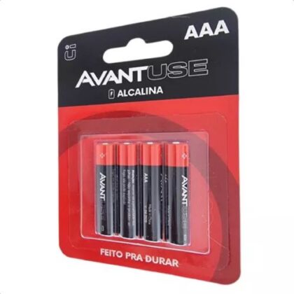 PILHA ALC PALITO(AAA) BLIS(4) AVANT