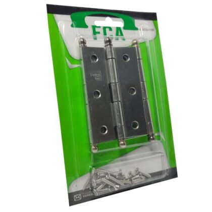 DOBRADICA KIT 3PC INOX 3,5 C/ BOLA FERCA